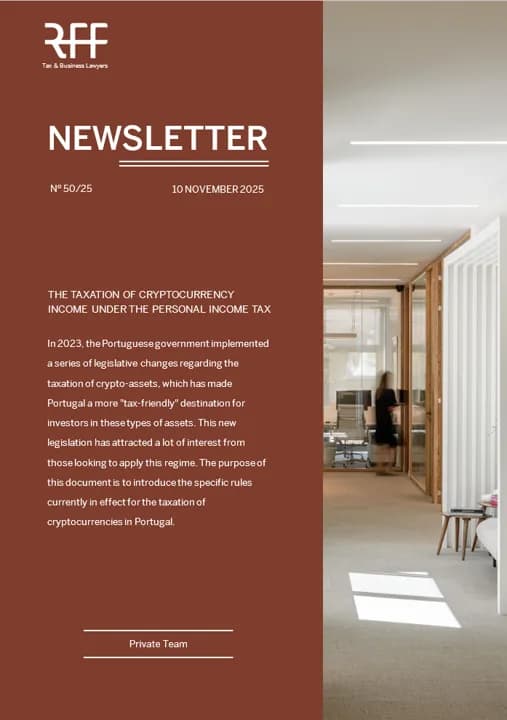 葡萄牙个人所得税下加密货币收入的税收规定
