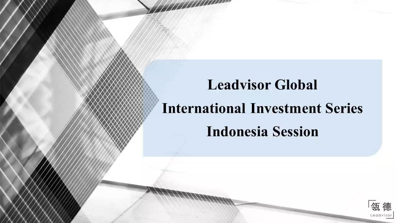International Investment Series - Indonesia